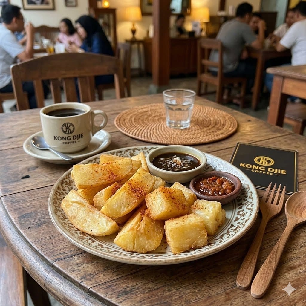 Ubi Goreng Kedai Kopi Kong Djie